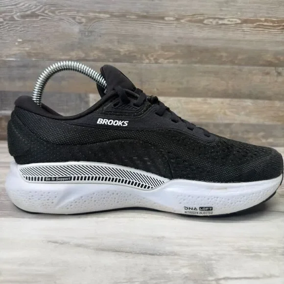 Brooks Adrenaline GTS 24 Women's Size 7.5 D Wide Black Running Shoes Sneakers - Picture 4 of 9